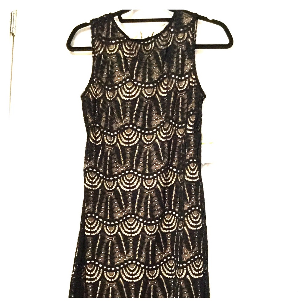 Sharagano Little Black Dress